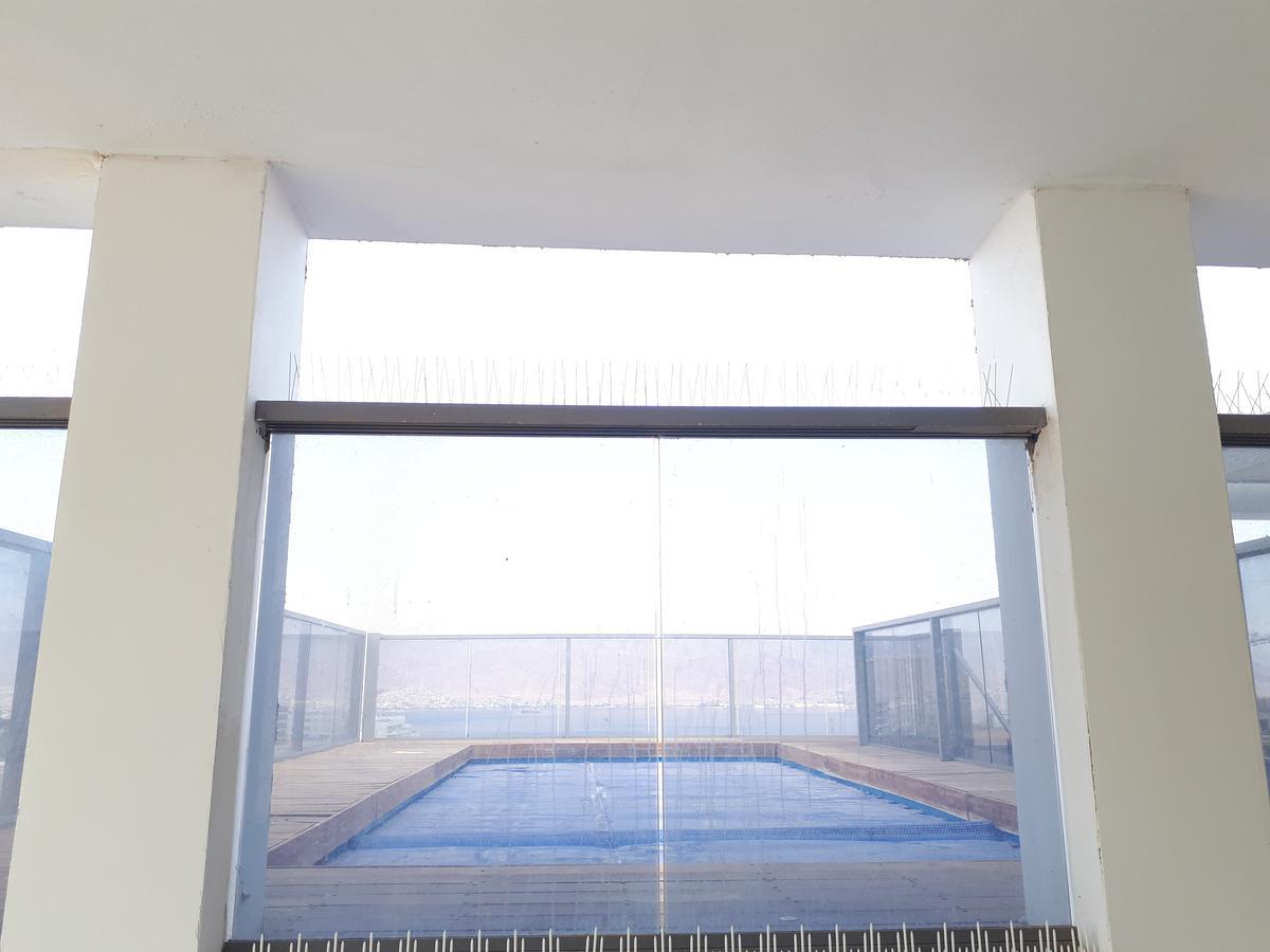 Appartamento Stunning Penthouse With Sea Views And Private Heated Pool Eilat Esterno foto